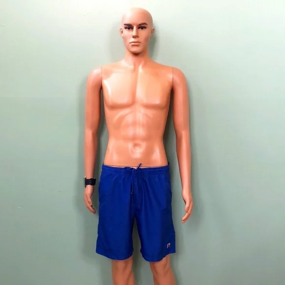 Burberry Brit Men's Blue Polyester Swim Shorts Sz L W/COA
